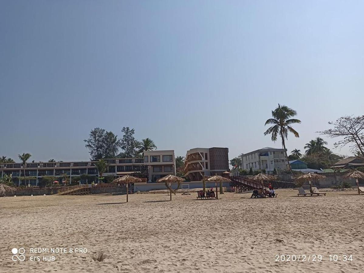 Ngapali Win Hotel エクステリア 写真